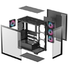 HÁZ DeepCool Midi - CG580 4F - Fekete - R-CG580-BKADA4-G-1 - 4. kép