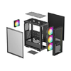 HÁZ DeepCool Midi - MATREXX55 MESH V4 C - Fekete - R-MATREXX55-BCAGA4-G-4 - 2. kép