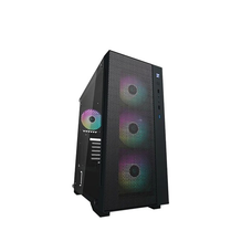 HÁZ DeepCool Midi - MATREXX 55 MESH ADD-RGB 4F - Fekete - MATREXX55-MESH-ARGB-4F