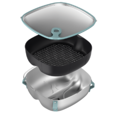 PHILIPS Airfryer XXL HD9960/00 2-az-1-ben pároló és wok kiegészítő