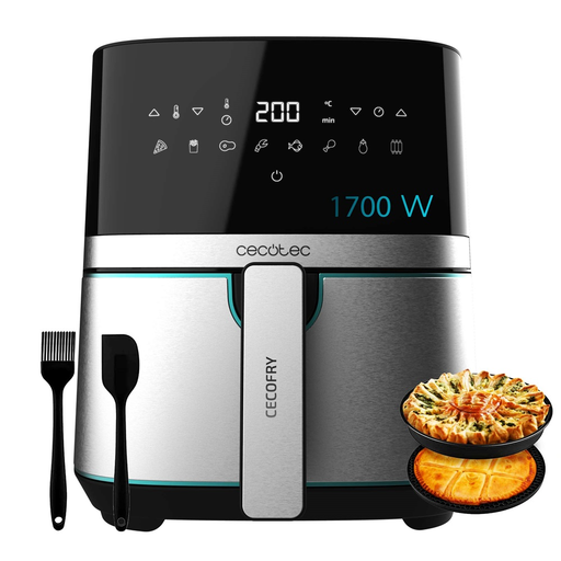 CECOTEC Cecofry Full Inox Pro 5500 - AirFryer + Tartozék csomag / 03317