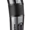 BaByliss E978E Carbon Titanium vezeték/vezeték nélküli hajvágó + trimmer, fémes-sötétszürke - 0. kép