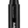 BaByliss E978E Carbon Titanium vezeték/vezeték nélküli hajvágó + trimmer, fémes-sötétszürke - 4. kép