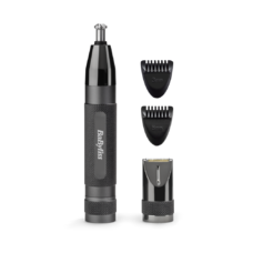 BaByliss E111E Super X-Metal Series Orr- és fülszőrzetnyíró szemöldök trimmerrel, fekete