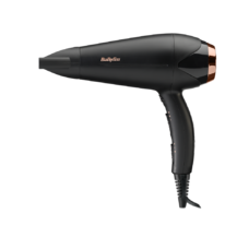 BaByliss D570DE Turbo Shine hajszárító 2200W, fekete-rose gold