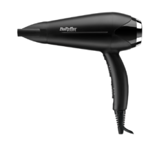 BaByliss D572DE Turbo Smooth hajszárító 2200W, fekete-ezüst