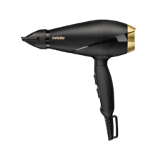 BaByliss 6704E Power Pro hajszárító, AC motor, 2000W, fekete-arany