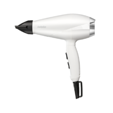 BaByliss 6704WE Power Pro hajszárító, AC motor, 2000W, fehér-ezüst