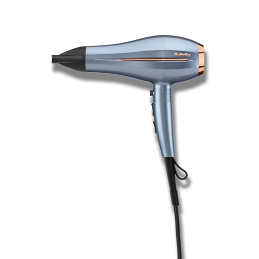 BaByliss D251PE Demin Luxe Ionos hajszárító, HTDC motor, 2200W, kék