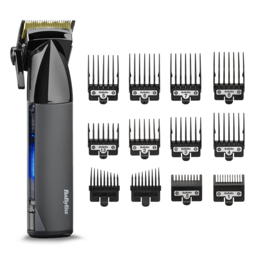 BaByliss E991E Super-X Metal vezeték nélküli hajvágó, fekete