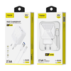 Foneng EU50 GaN, 35W 2x USB-C Type-C Lightning-ra töltő (fehér) - 4. kép