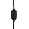 HDP White Shark GH-2443B SPARROW gamer fejhallgató mikrofonnal - fekete - 3. kép