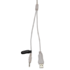 HDP White Shark GH-2444W PEACOCK gamer fejhallgató mikrofonnal - RGB - fehér - 4. kép