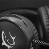 HDS White Shark MARGAY GH-1947 gamer headset mikrofonnal - Fekete - 3. kép