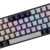 BILL White Shark GK-002713V2-G-B/R-HU WAKIZASHI-2 vezetékes mechanikus gamer billentyűzet - fekete - HU - 2. kép