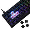 BILL White Shark GK-004111B/R-US SHINOBI-2 vezetékes mechanikus gamer billentyűzet - fekete - US - 1. kép