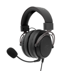 HDP White Shark GH-2341B/G GORILLA  gamer fejhallgató mikrofonnal - fekete/ezüst