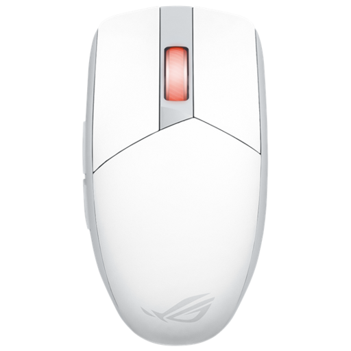 Mouse ASUS ROG Strix Impact III - vezeték nélküli gaming egér - Fehér