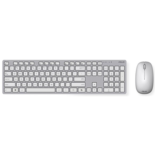 BILL ASUS Desktop W5000 - Vezeték nélküli billentyűzet és egér - HU - Fehér