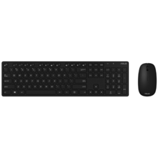 BILL ASUS Desktop W5000 - Vezeték nélküli billentyűzet és egér - HU - Fekete