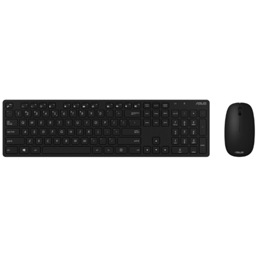 BILL ASUS Desktop W5000 - Vezeték nélküli billentyűzet és egér - HU - Fekete