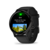 GARMIN Venu 3 black, black frame, silicone band - 0. kép