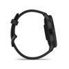 GARMIN Venu 3 black, black frame, silicone band - 3. kép