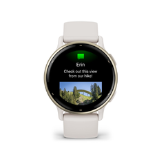 GARMIN Vivoactive 5, Ivory and Cream Gold, WW