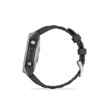 GARMIN fenix E, Stainless steel w/Black Silicone Band, 47 mm - 2. kép