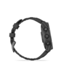GARMIN fenix E, Slate grey Steel w/Black Silicone Band, 47 mm - 4. kép