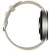Xiaomi Watch 2 Titan Gray Case With White Leather Strap / BHR9306GL - 2. kép