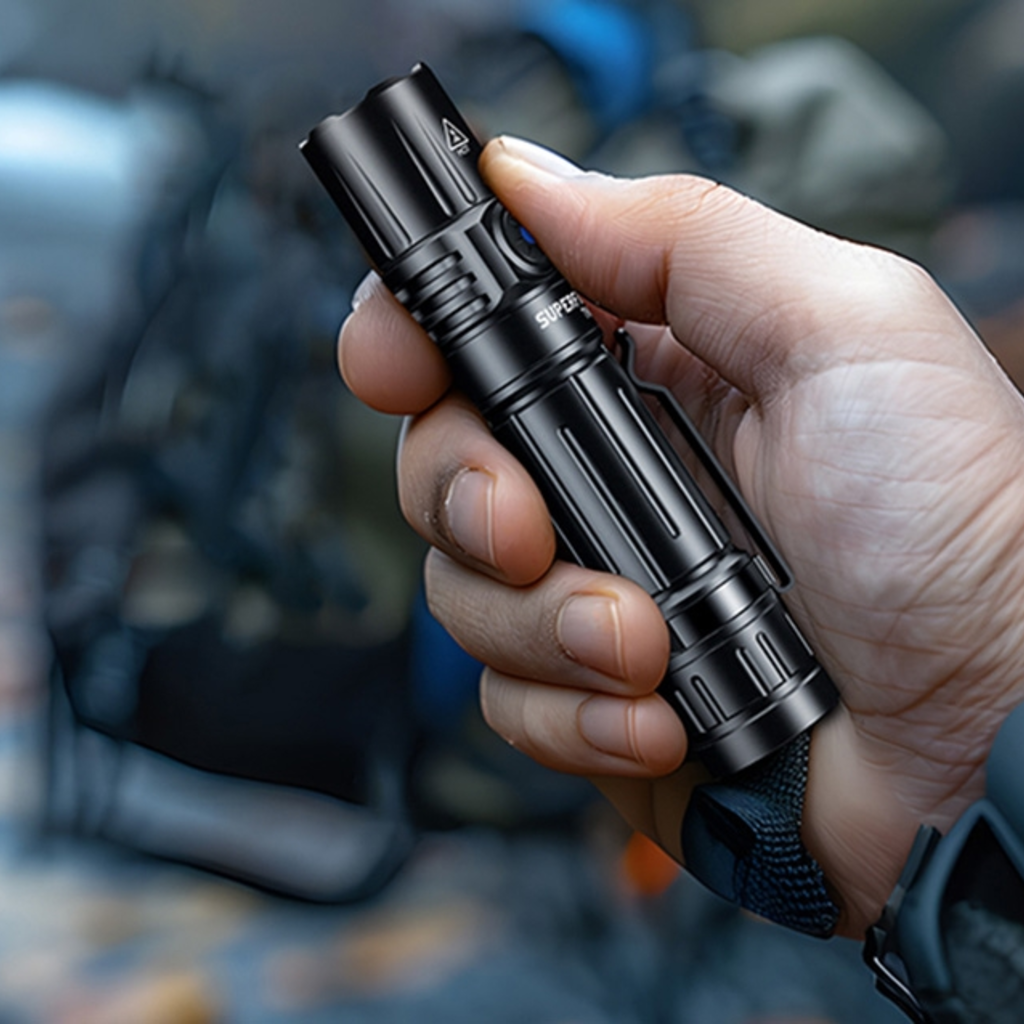 Zseblámpa Superfire TN02, 1800lm, USB-C - 8