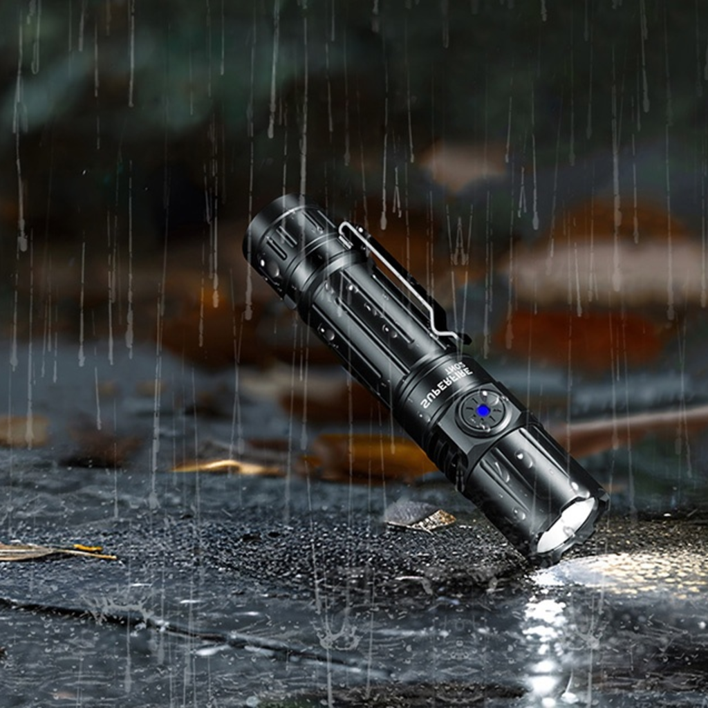 Zseblámpa Superfire TN02, 1800lm, USB-C - 9