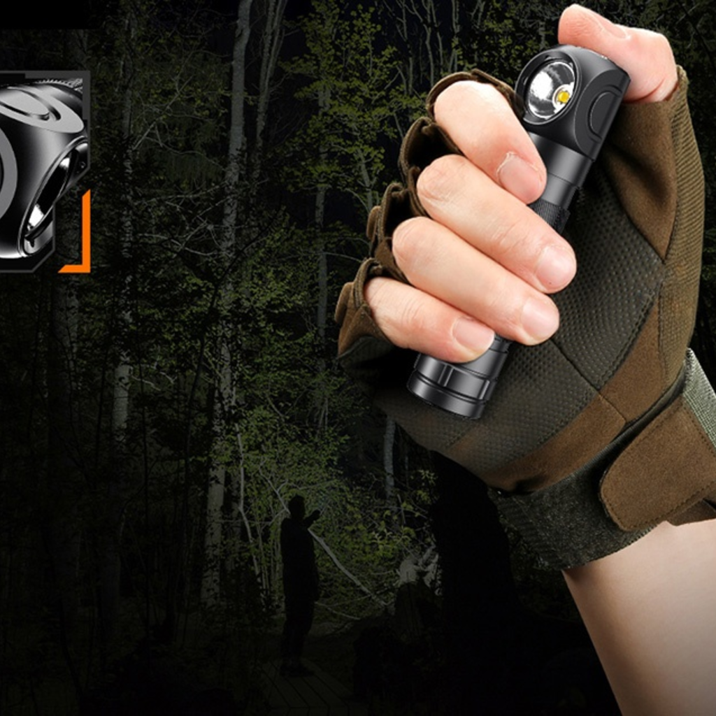 Fejlámpa Superfire TH04-S, 1000lm, USB-C - 8