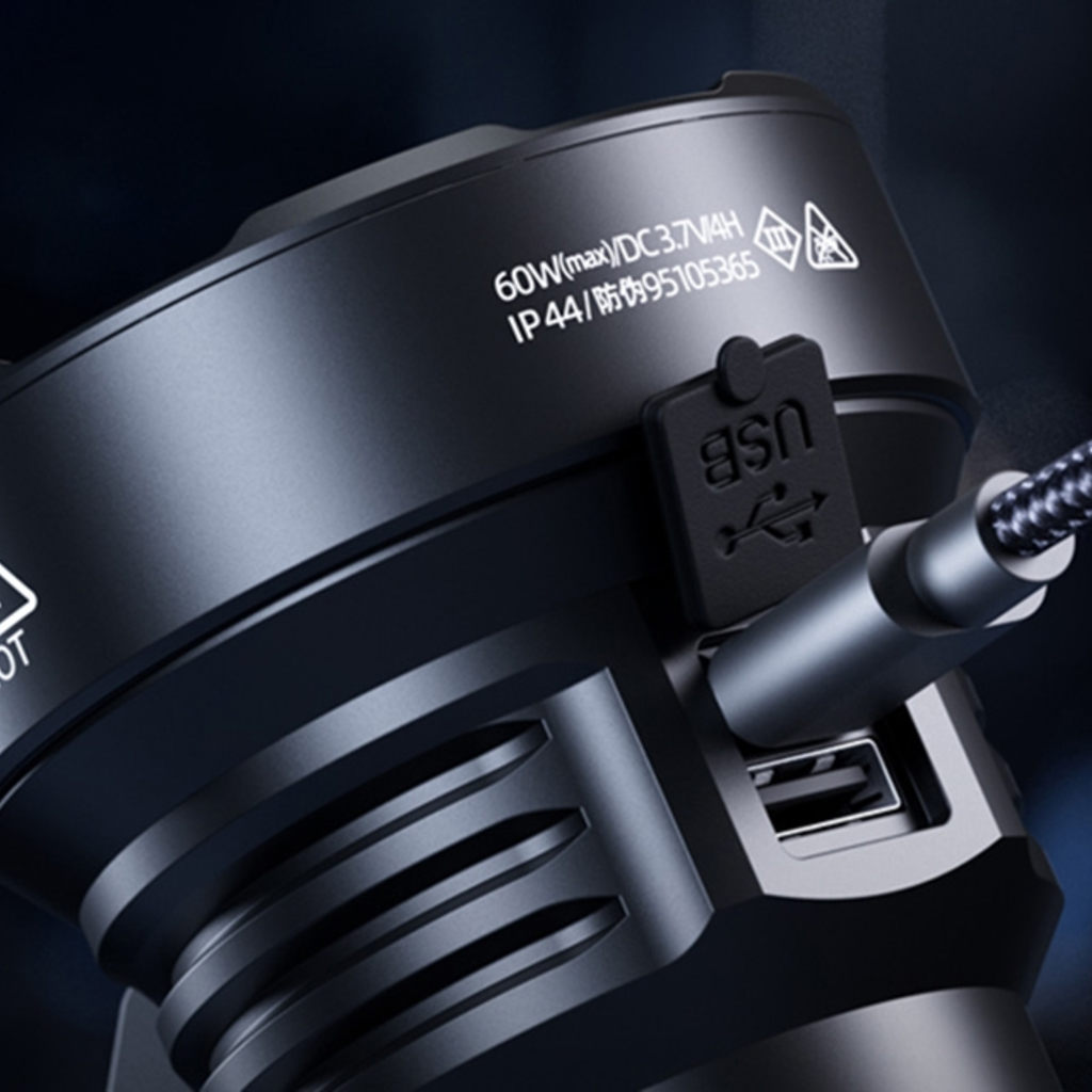 Zseblámpa Superfire L20, 5000lm, USB-C - 7