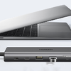 Ugreen CM639 USB-C hub, HDMI, VGA, 2x USB-C 3.2 10 Gbps, 2x USB, SD/TF, RJ45, AUX 3.5 mm, PD, 4K 60 Hz - 4. kép