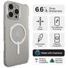 MOB ZAGG Cases PH CrystlPal Lite Snap Apple  iP16 Pro Max  Clear  telefon tok átlátszó - 1. kép