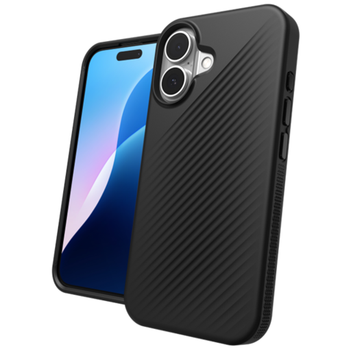 MOB ZAGG Cases Luxe Snap Apple iP16 Black telefon tok MOB ZAGG Cases Luxe Snap Apple iP16 Black telefon tok