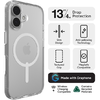 MOB ZAGG Cases Crystal Palace Snap Apple iP16  Clear telefon tok átlátszó - 1. kép