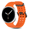 Tech-protect Iconband Pro Samsung Galaxy Watch 8 / Classic (40 / 44 / 46 mm) Napkitörés narancs - 0. kép