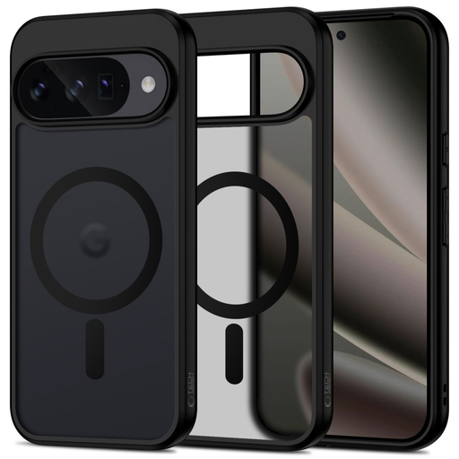 Tech-protect Magmat Magsafe Google Pixel 10 / 10 Pro Matt Fekete tok Tech-protect Magmat Magsafe Google Pixel 10 / 10 Pro Matt Fekete tok