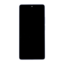 LCD Kijelző + Érintőegység + Előlapi Borítás Xiaomi Redmi Note 13 Pro 4G Lila (Szerviz Csomag)