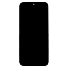 LCD kijelző + Érintőképernyős egység + Előlap + Töltőpanel Samsung A057 Galaxy A05s Fekete (Service Pack)