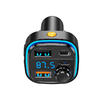 Bluetooth FM Transmitter és Autós Töltő Blue Power BPBCC08, 2 x USB-A - 1 x USB C - 1 x microSD, fekete - 2. kép