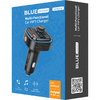 Bluetooth FM Transmitter és Autós Töltő Blue Power BPBCC08, 2 x USB-A - 1 x USB C - 1 x microSD, fekete - 3. kép