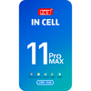 Apple iPhone 11 Pro Max LCD kijelző modul, In-Cell IC verzió, fekete - 2. kép