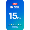 LCD kijelző modul ZY Apple iPhone 15 Pro készülékhez, In-Cell IC verzió, fekete - 2. kép