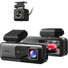 Dash + Hátsó Kamera Botslab G980H, 4K, GPS, Wi-Fi, 2.45 hüvelykes LCD, Fekete