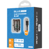 Autós töltő Blue Power BCC50, 33W, 3A, 1 x USB-A - 1 x USB-C, USB-C kábellel, Fekete - 2. kép