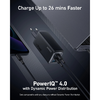 Fali töltő Anker 735 GaNPrime III, 65W, 3A, 1 x USB-A - 2 x USB-C, Fekete A2668311 - 1. kép